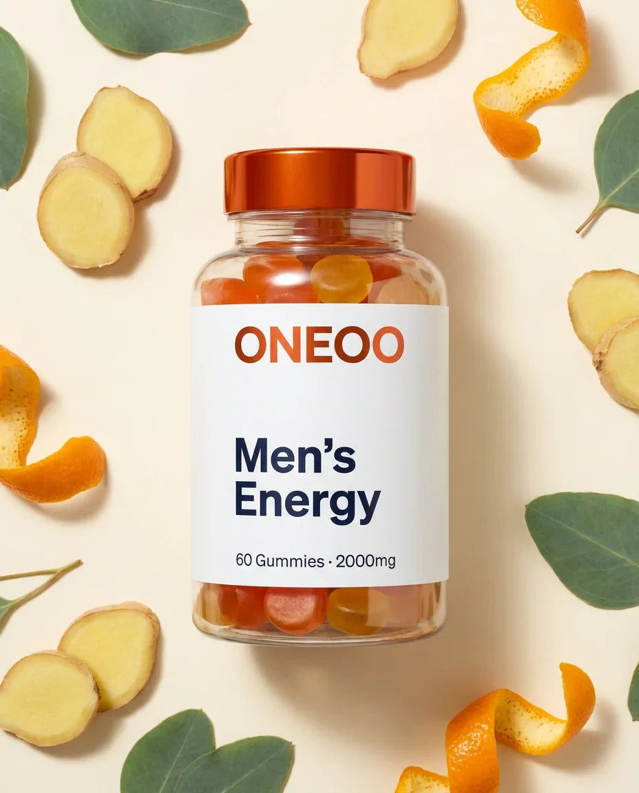 oneoo Mens Energy gummies bottle