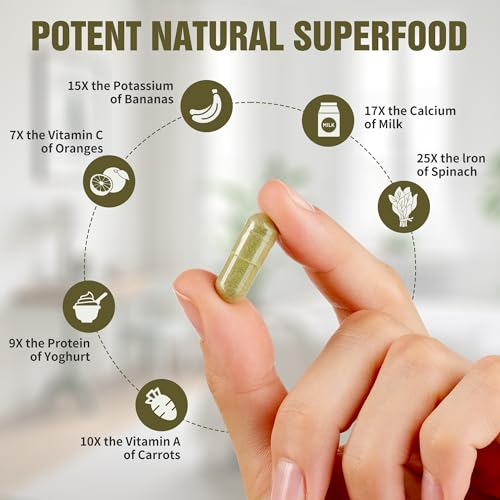 Oneoo Organic Moringa Capsules 800mg — Green Superfood — image 4