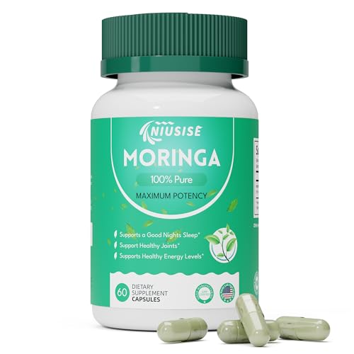 Oneoo Organic Moringa Capsules 800mg — Green Superfood — image 2