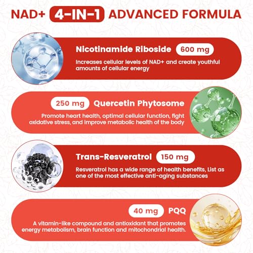 Oneoo NAD+ Liquid Drops 1000mg — with PQQ & Resveratrol — image 5