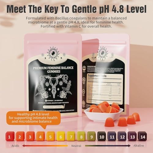 Oneoo Feminine Balance Gummies — Strawberry (60ct) — image 6
