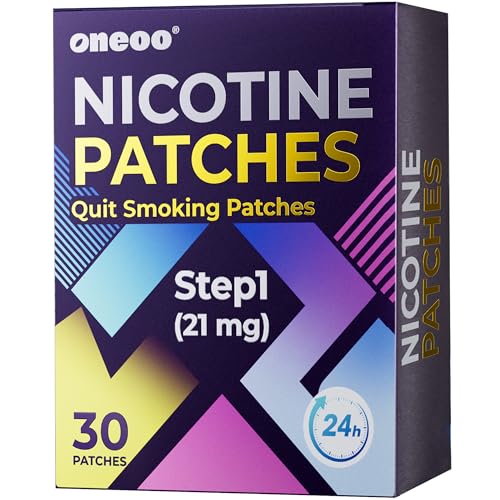 Oneoo Quit Smoking Patches — Step 1, 21mg (30ct) — image 2