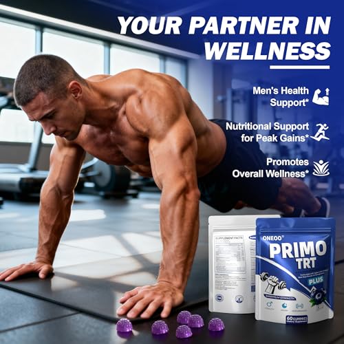 Oneoo Primo TRT Gummies — Maximum Strength Energy for Men — image 6