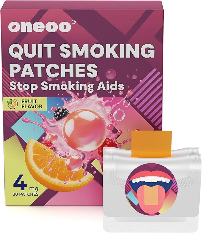 Oneoo Nicotine Oral Strips 4mg — Quit Smoking Aid (30ct) — main image