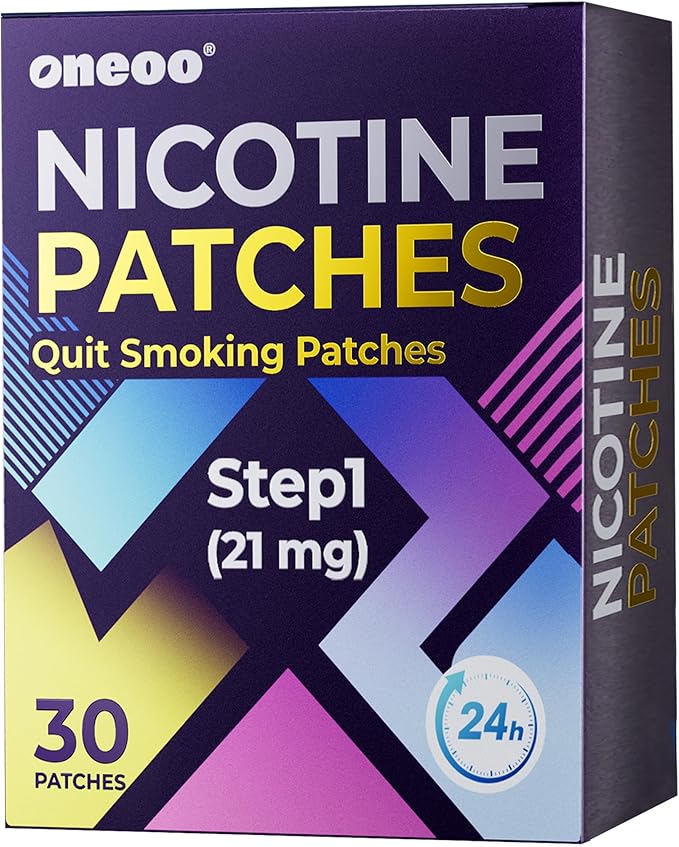 Oneoo Quit Smoking Patches — Step 1, 21mg (30ct) — main image